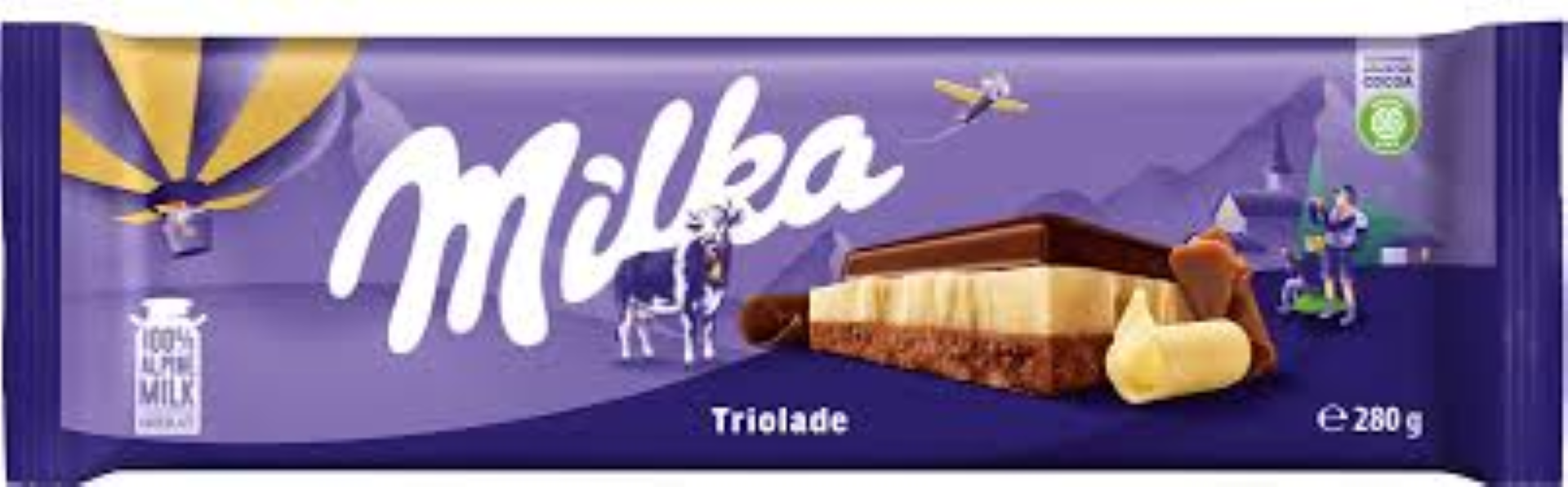 MILKA TRIOLADE 280G